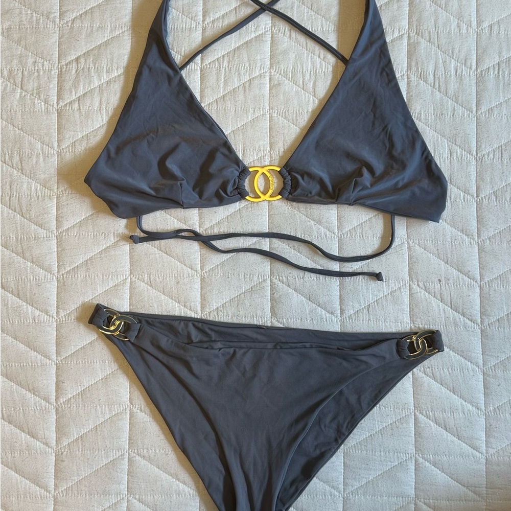 Lspace Bikini Medium Gold Accents